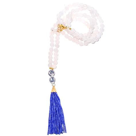Double Happiness Tassel Necklace