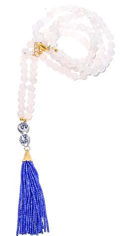Double Happiness Tassel Necklace