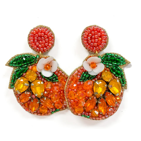 Orange Blossom Earrings