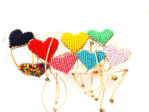 Heart Bracelets! Many Colors!