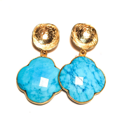 EMMA Earrings in Turquoise
