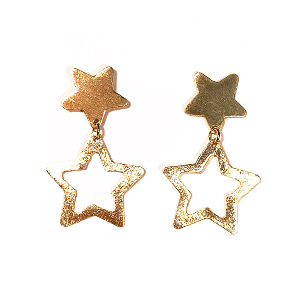 STAR Earrings - Large and Small